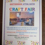 Craft Fair 27th and 28th September