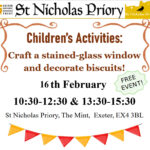 Children's Activities - Stained-glass biscuit decorating and mask making!