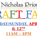 Craft Fair 11th and 12th April
