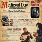 Hurdy-Gurdy Workshop - Medieval Day at St Nicholas Priory