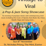 Exeter - Vintage to Viral - A Pop and Jazz Song Showcase